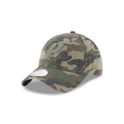 San Antonio Spurs Gorra | New Era NBA Core Classic Tonal 9twenty Adjustable Cap Mexico - Verdes